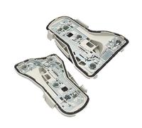 Dtbdfak Piloto posterior Para VW Para Polo 2006-2010, Luz Trasera Izquierda Y Derecha, Circuito Luz, Portalámparas Luz Trasera(Left and Right No bulb)