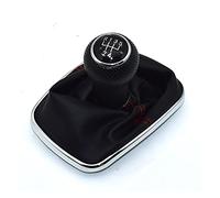 Dtbdfak Pomo Coche Para VW Para Golf 4 IV MK4 Para GTI R32 Para Bora MT 23mm 5/6 Velocidades Perilla Palanca Cambios Coche Palanca Cambios Gaitor Boot Palanca Cambios(5 Speed A)