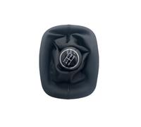 Dtbdfak Pomo Coche Para VW Para Passat B5 1998-2004 Estilo De Coche 5/6 Perilla Cambio Velocidad Funda Bota Polaina Cuero Funda De Piel Palanca Cambios(A 5 speed)