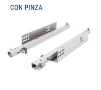 DTC Guía Oculta Tourpush Extracción Parcial Push Cajones Sin Tiradores Largo 350mm Set 200 Unidades