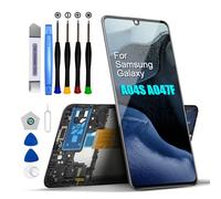 DTD 6,5 Pulgadas Negro + Marco de Pantalla para Samsung Galaxy A04s SM-A047F SM-A047F/DS SM-A047F/DSN Reparación y sustitución LCD Pantalla táctil digitalizador con Herramientas Incluidas