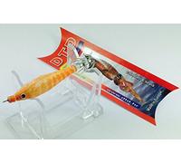 DTD - Jibionera extra suave Kanjac, tamaño 1,5, 55 mm, 3,2 g, color naranja brillante