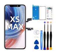 DTD Pantalla LCD para XS MAX, 3D Touch Reemplazo Cristal Digitalizador Piezas 6,5 Pulgadas de Repuesto con Kit de Reparación, para Modelo A1921, A2101, A2102, A2103, A2104