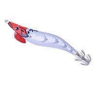 DTD Señuelo Tonanara para cefalópodos - Camarón luminoso de noche y apto para la pesca de pulpo, sepia, calamares X EGI 3.0 Red Head