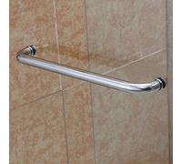 DTDMY Empujar y Tirar Manija de Puerta de Ducha de Vidrio de Acero Inoxidable Perillas de Puerta de baño Riel de Barra de Agarre Piezas de Repuesto Barra de Toalla de un Solo Lado (Size : 300mm)
