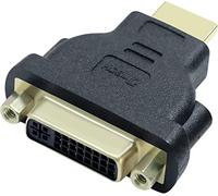 DTECH DVI hembra a HDMI macho Adaptador Convertidor bidireccional DVI-I de 24+5 puertos