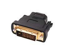 DTECH DVI Male to HDMI Female Adapter Bi-Directional DVI-D Port Converter adaptador de cable