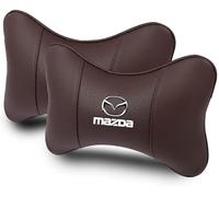 DTERNITOU 2 Piezas Almohada Cuello del Coche para Mazda Mazda3 CX-4 CX-5 CX-8 CX30, Reposacabezas Coche Cojin Auto Headrest Viaje Asiento de Coche Cojín Automóvil Accesorios,Red
