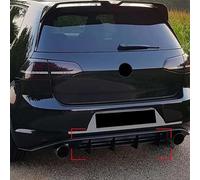 DTGTEX Coche Difusor Parachoques Trasero para V W Golf 7.5 GTI 2017 2018 2019 2020, Coche Difusor De Parachoques Difusor Parachoques Trasero Antichoque