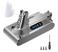 DTK Batería para Dyson V10 Batería SV12 Compatible con V10 Fluffy Animal Absolute Motorhead Trigger Car+Boat (No Compatible con V10 Slim)