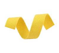 DTKJ Cinta de algodón para correas de bolsa de 25 mm 38 mm, alta tenacidad mochila correa correas cinta de coser accesorios de bricolaje, 10 yardas/lote, Amarillo, 38 mm,