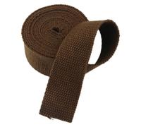 DTKJ Correa de Correas - Correas de algodón para Bolsas de 25 mm, café, 25MM x 20Yard