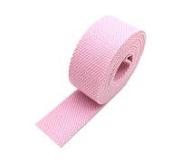 DTKJ Correas de Tela de algodón,Cinta de Lona,Nylon Webbing Mochila Fleje Accesorios de Bolsa de Coser,10 Yardas/Lote, Pink, 38 mm,