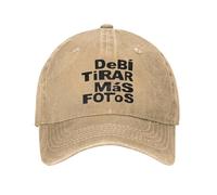 DTMF Bear Cartoon Debi Tirar Mas Fotos Gorra de béisbol Vintage Denim Bad Bunny Sun Cap Hombres Mujeres Entrenamientos al Aire Libre Sombreros de Regalo Gorra