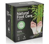 DtMxMan Almohadillas para pies, limpieza natural, promueve el sueño, adecuadas para relajación diaria | 200 almohadillas y 200 hojas adhesivas
