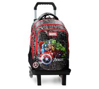 DTO. EXTRA - 33324V1 MOCHILA ADAP. 42CM 3C. C/CARRO. TEAM AVENGERS