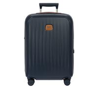 BRICS Trolley de cabina de 55 cm expandible TAORMINA Blue azul