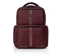 Gabol - Mochila para Portátil 15,6" Fusion con 2 Compartimentos y Capacidad 22,2L - Peso Ligero de 0,96kg y Medidas 43x31x18 cm - Material Textil Resistente al Agua - Diseño Español - Burdeos