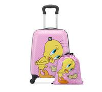 DTO. EXTRA - RONCATO TROLLEY BABY + FUNDA PORTA ZAPATOS LOONEY TUNES DLX TITTI
