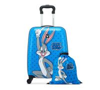 DTO. EXTRA - RONCATO TROLLEY JUNIOR + FUNDA PORTA ZAPATOS LOONEY TUNES KIDS DLX BUGS BUNNY