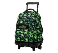 DTO. EXTRA - TOTTO Mochila escolar con ruedas Renglones - 6DS Ali