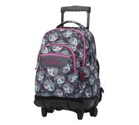DTO. EXTRA - TOTTO Mochila escolar con ruedas Renglones - 7YI Kitten Rose
