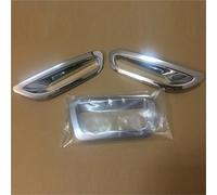 Dtpnoa Luz Antiniebla Para Nissan Para X-Trail X Trail T32 Para Rogue 2014 2015 2016 Parachoques Trasero Luz Antiniebla Tira Rejilla Delantera Accesorios Cromados