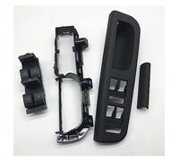 Dtpnoa Manilla puerta Para VW Para Jetta Para Golf Para MK4 Para Passat B5 1998-2004 Interruptor Control Ventana Principal + Bisel Panel Interior + Embellecedor Manija + Marco Manija Puerta(Lvory)