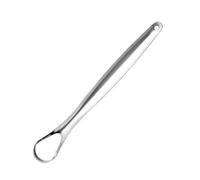 DTREELS Raspador de lengua de acero inoxidable para adultos, cepillo quirúrgico de grado de metal, cepillo de lengua, aliento, F2U7, raspador, herramienta dental