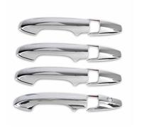 DTSGCX Manija Puerta Coche Fibra Carbono Cubierta Taza Pegatinas Decorativas Accesorios Para CRV CR-V 2007-2011(Style 7)