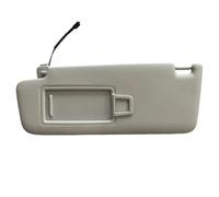 DTSGCX Visera Panel De Visera Delantera Espejo Maquillaje Para VW Para Golf 6 2009-2014 5KD857552 5KD857551(Light Grey Left)