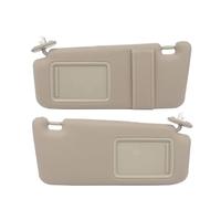 DTSGCX Visera Panel Frontal Parasol Coche Lado Izquierdo/derecho Para Toyota Para Venza 2009-2016 74310-0T022-A1(Beige 1 Pair)