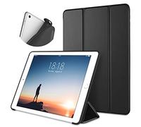 DTTO for iPad 6th Generation Case 9.7 Inch 2018, Smart Slim Lightweight Stand with Soft TPU Back Cover for iPad 5th Generation 9.7" 2017, Auto Sleep/Wake, Black
