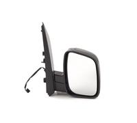 DTV Espejo Exterior Derecho para Citroen Nemo 02/2008 Negro 7 polos