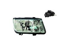DTV Faro Delantero Derecho H4 Para VW Bora 1J2 10/98-05/2005 Con Motor