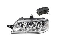 DTV Faro Delantero Izquierdo Para Fiat Ducato 244 04/02- Con Lámparas H7/H1