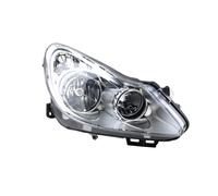 DTV Scheinwerfer Para Opel Corsa D 07/2006-12/10 Derecha H7 H1 Halógenos Cromado