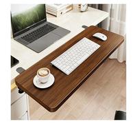 DTVEW Extensión Ergonómica de Escritorio, Extension de Escritorio, No Es Necesario Perforar, para Hogar Tablero de Extensión de Escritorio(60x20cm)