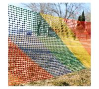 DTVEW Red de Escalada para Exteriores Malla Cuerda 4cm/4mm Seguridad para Balcones Decorativa para Escaleras Granjas y Jardines(0.8x25m/2.6x82ft)