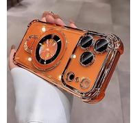 DTVKTZ Prosperousk/Stampopular Phone Case, New in Phone Case for iPhone 17 Series - Four Corners Air Cushion Anti-Fall Case with Invisible Ring Stand (15 Pro,K)