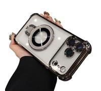 DTVKTZ Prosperousk/Stampopular Phone Case, New in Phone Case for iPhone 17 Series - Four Corners Air Cushion Anti-Fall Case with Invisible Ring Stand (17 Pro,F)