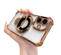 DTVKTZ Prosperousk/Stampopular Phone Case, New in Phone Case for iPhone 17 Series - Four Corners Air Cushion Anti-Fall Case with Invisible Ring Stand (16 Pro MAX,A)