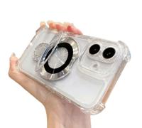 DTVKTZ Prosperousk/Stampopular Phone Case, New in Phone Case for iPhone 17 Series - Four Corners Air Cushion Anti-Fall Case with Invisible Ring Stand (16,G)