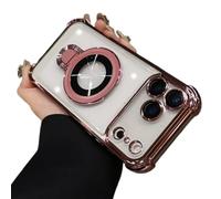 DTVKTZ Prosperousk/Stampopular Phone Case, New in Phone Case for iPhone 17 Series - Four Corners Air Cushion Anti-Fall Case with Invisible Ring Stand (14,D)