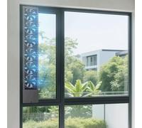 DTWEFF Extractor de aire, extractor de ventana para dormitorio, ventilador de ventana de flujo de aire reversible, extractor de aire retráctil para Cocina, hogar y baño(33-37in)