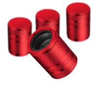 DTXFBH 4 Piezas Tapones de Válvula de Coche para Mercedes Benz GLC 2 (II) X254 I 2022-2024, Tapas Válvulas Neumático Tapas de Cubierta de Polvo Resistentes A La Corrosión,Red