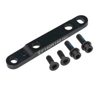 DTYBJN Adaptador Freno de Disco Bicicleta, Juego Tornillos de Montaje Aptos para Montaje Plano Shimano para Pieza de Freno de Rotor de 140mm y 160mm, 1 ud.(F140 F160)