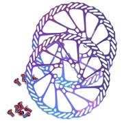 DTYBJN Ajuste para Shimano Ajuste para Sram Rotor de Freno de Disco de Bicicleta 160 mm 180 mm Rotor de Freno hidráulico CSG3 Rotores de Bicicleta de montaña(G3-203mm-2pc)