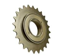DTYBJN Cassettes y piñones Compatible con Accesorios de Engranajes de Rueda Libre de Bicicleta BMX de 1 Velocidad, 16T, 18T, 20T, 22T, 24T y 34 mm. Cubierta Bloqueo piñón Libre(1pc 24T Brown)