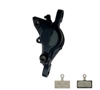 DTYBJN Freno de Tambor para Bicicleta BR M7100 BR-M7100 Pinza de Freno de Disco MTB 2 pistones con Pastillas de Freno Resina G05S J05A Metal J04C Freno de Tambor de Banda Trasera(BR-M7100 with G05S)